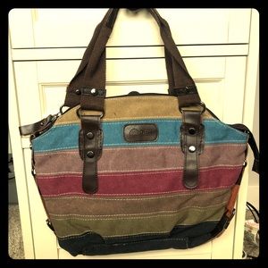 Multicolored purse